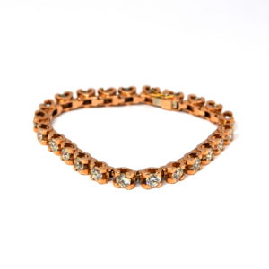 Pulsera oro rosa