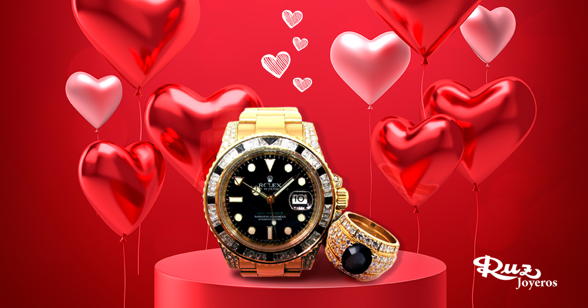 Relojes y joyas de lujo para enamorar en San Valentín