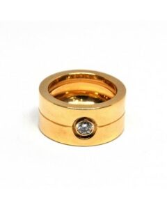 Anillo de oro italiano Cartier para mujer