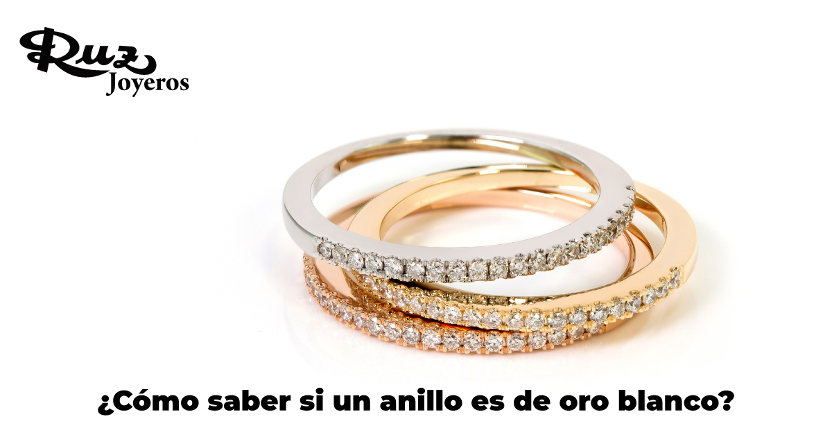 anillo oro